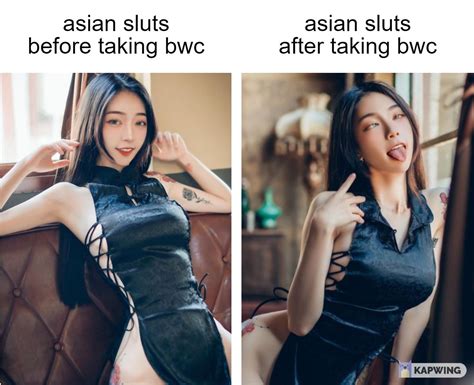 Every Asian woman experiences this moment after their first experience with BWC. . Asian bwc